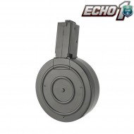 Caricatore drum maggiorato black 550bb per smg gat echo1 (e1-310753)