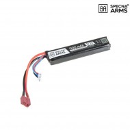 Lipo battery deans connector 11.1v X 1100mah 20/40c stick type specna arms® (spe-06-024613)
