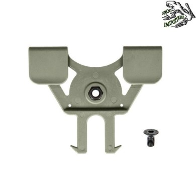 Olive drab adapter molle for holsters frog industries® (fi-025668-od)