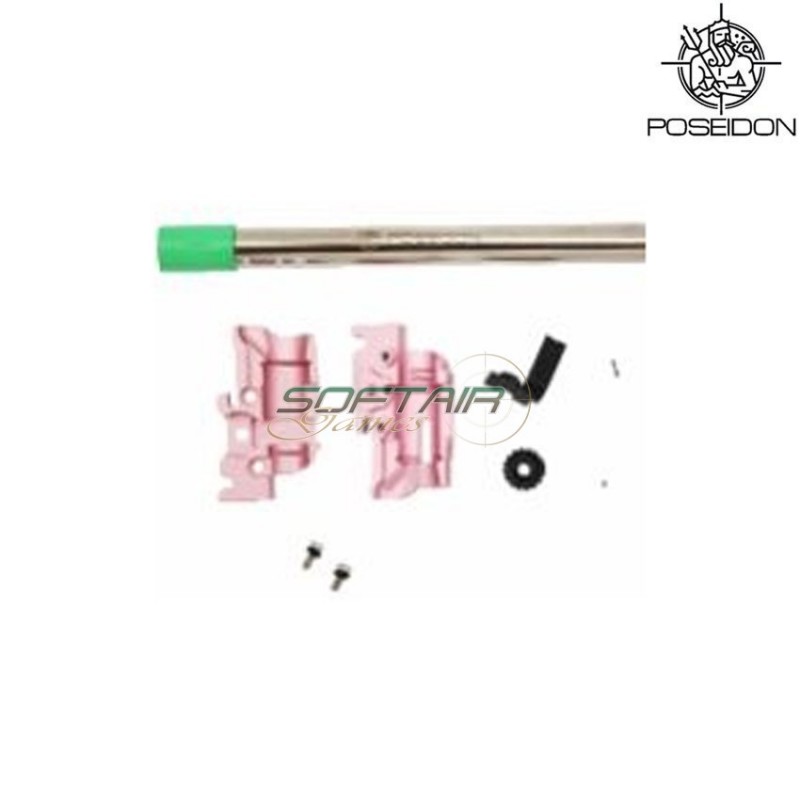 Striker gruppo hop up kit c/air cushion 97mm canna per umarex/vfc g-series gbb pistole poseidon (pi-020)