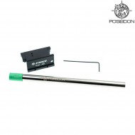 Striker hop up chamber kit w/air cushion 133mm barrel for tm mk23 gbb pistol poseidon (pi-031)