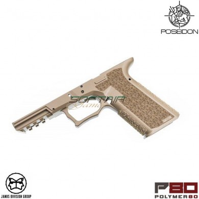 Frame polymer80 gen.3 glock 17 tm/we jdg licensed fde poseidon (ppw-p80frame-fde)