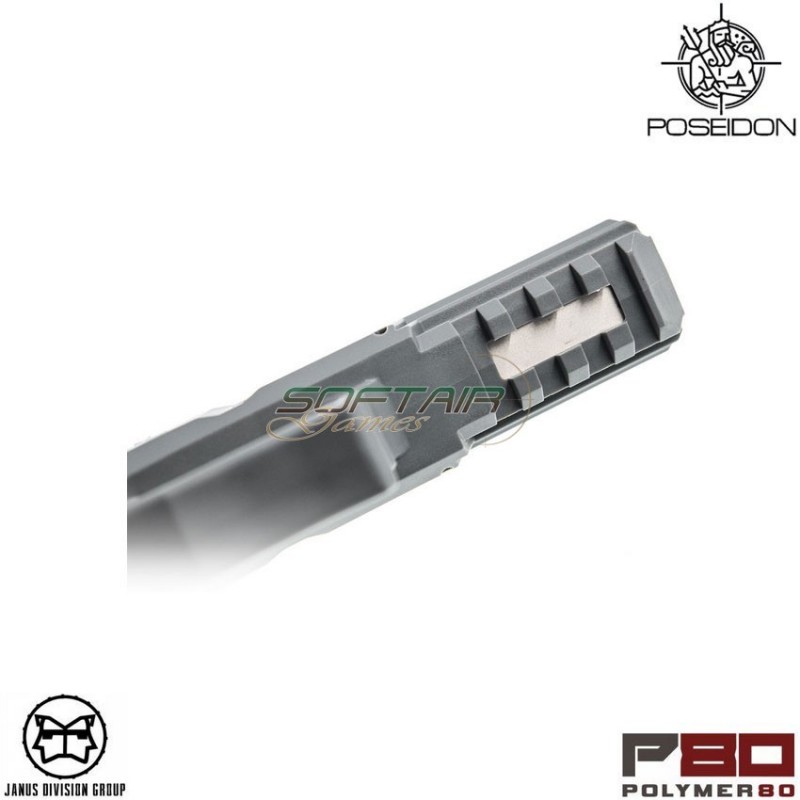 Frame polymer80 gen.3 glock 17 tm/we jdg licensed cobalt gray poseidon (ppw-p80frame-cg)