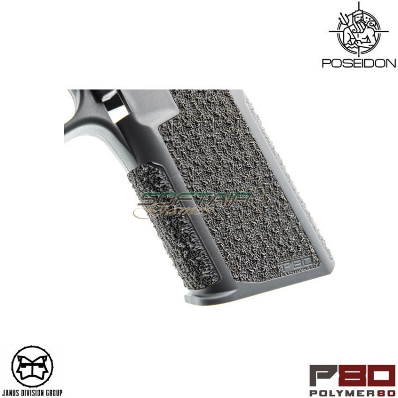 Frame polymer80 gen.3 glock 17 tm/we jdg licensed cobalt gray poseidon (ppw-p80frame-cg)