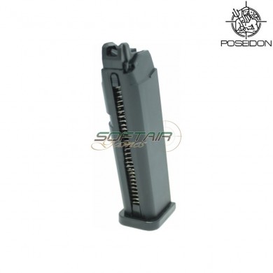 25bb black gas magazine for g-series poseidon (pbw-mg17b)