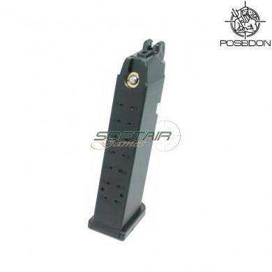 25bb black gas magazine for g-series poseidon (pbw-mg17b)