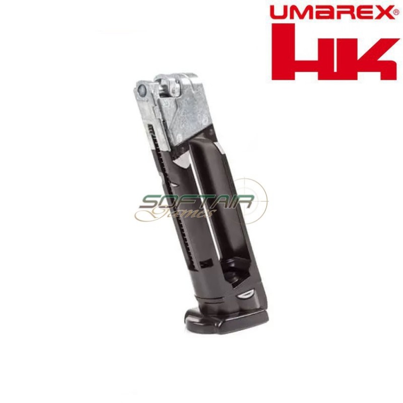 Caricatore a co2 13bb black per vp9 hk umarex (um-2.6422.1)