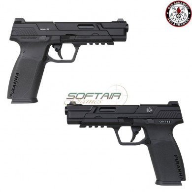 Gas gbb pistol piranha mki black g&g (gg-pirb)