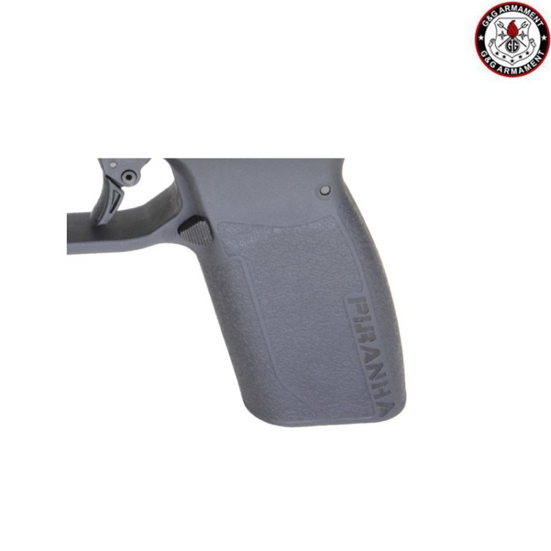 Gas gbb pistol piranha mki black g&g (gg-pirb)