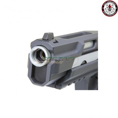 Gas gbb pistol piranha mki silver g&g (gg-pirs)