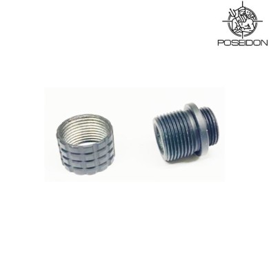 Adattatore & protezione type c 14mm ccw per pistole poseidon (pbw-17ada-c)
