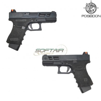 Pistola a gas p19 shadow black poseidon (ppw-p19-shadow-bk)