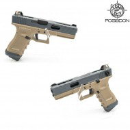 Pistola a gas p18 evo tan poseidon (ppw-p18-evo-tan)