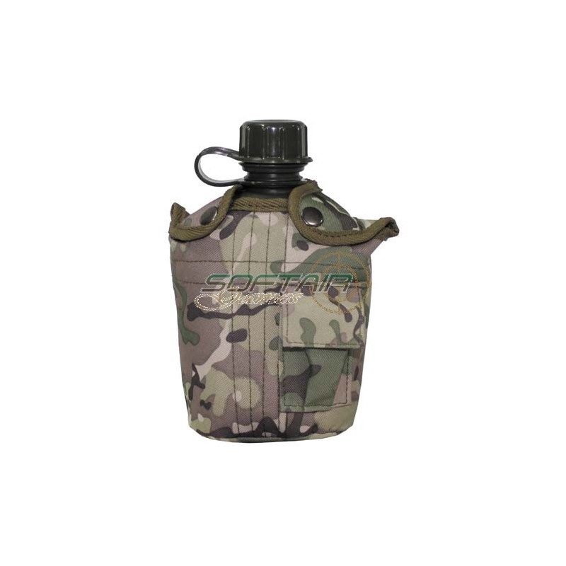 Boraccia In Plastica Da 1lt Multicam Mfh(cod.33223x)