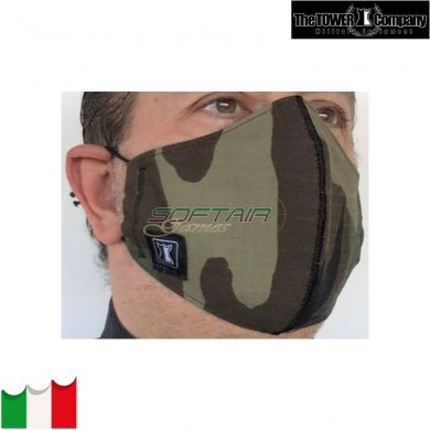 Black ripstop mask the tower company (ttc-mask-bk)