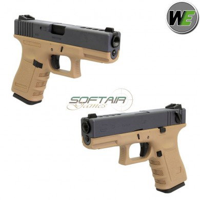 Pistola a gas glock 23 gen.3 tan we (we-8689)