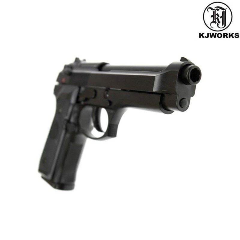 Pistola A Gas M9 Beretta Scarrellante Black Kjworks (kjw-000526)