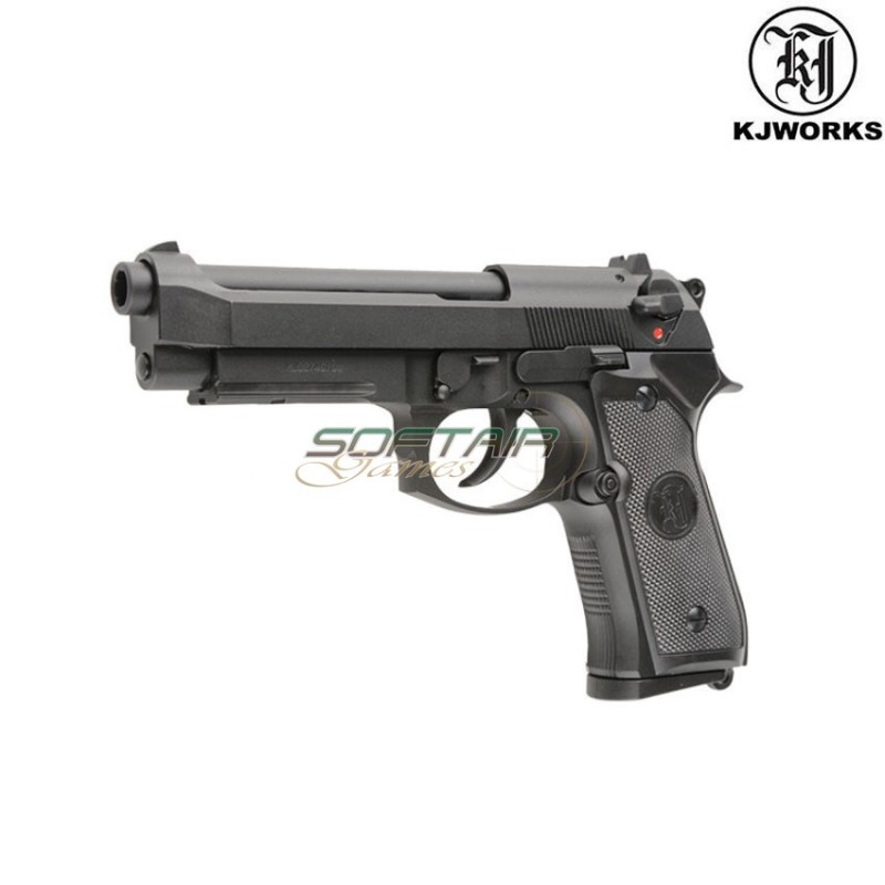 Gbb Pistol M9a1 Beretta Blowback Black Kjworks (kjw-010348)