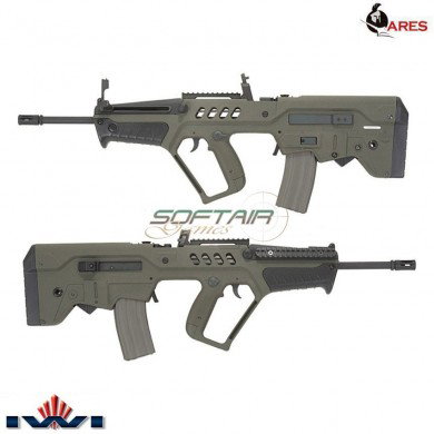 Electric rifle Tavor Tar 21 Green Long Ares (ar-037)
