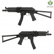 Electric rifle pp-19 vityaz full metal black lct (lct-010638)