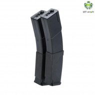 Double mid-cap magazine 100bb 2x50 black for pp-19 vityaz lct (lct-pk-263)