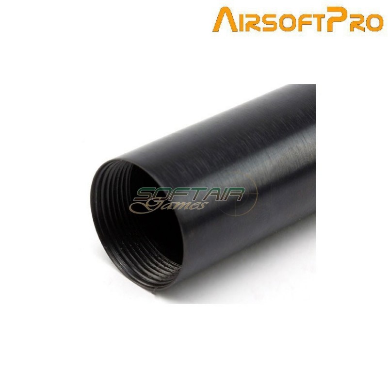 Cilindro in acciaio black per vsr/cm701/bar10/well mb02/03 airsoftpro® (ap-1858)