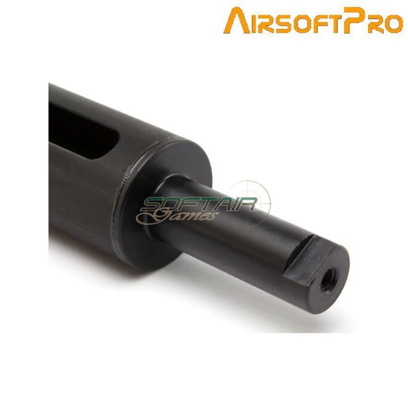 Cilindro in acciaio black per vsr/cm701/bar10/well mb02/03 airsoftpro® (ap-1858)