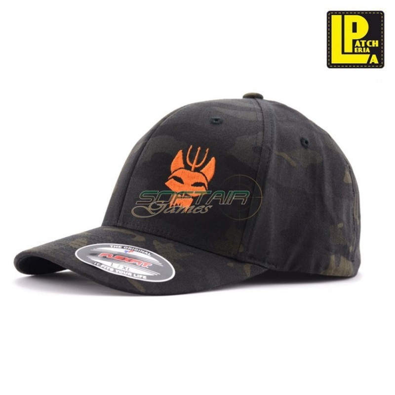 Cappello flexfit® multicam black® bravo seal team patcheria (lp-capbtsmbc)