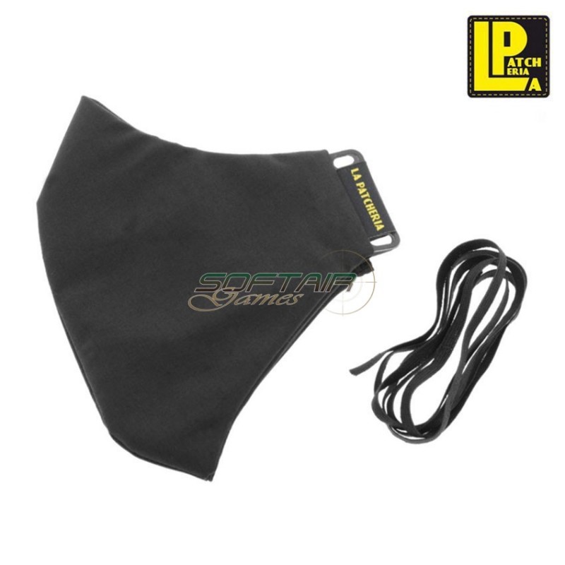 Face mask black uomo patcheria (lp-fm001)
