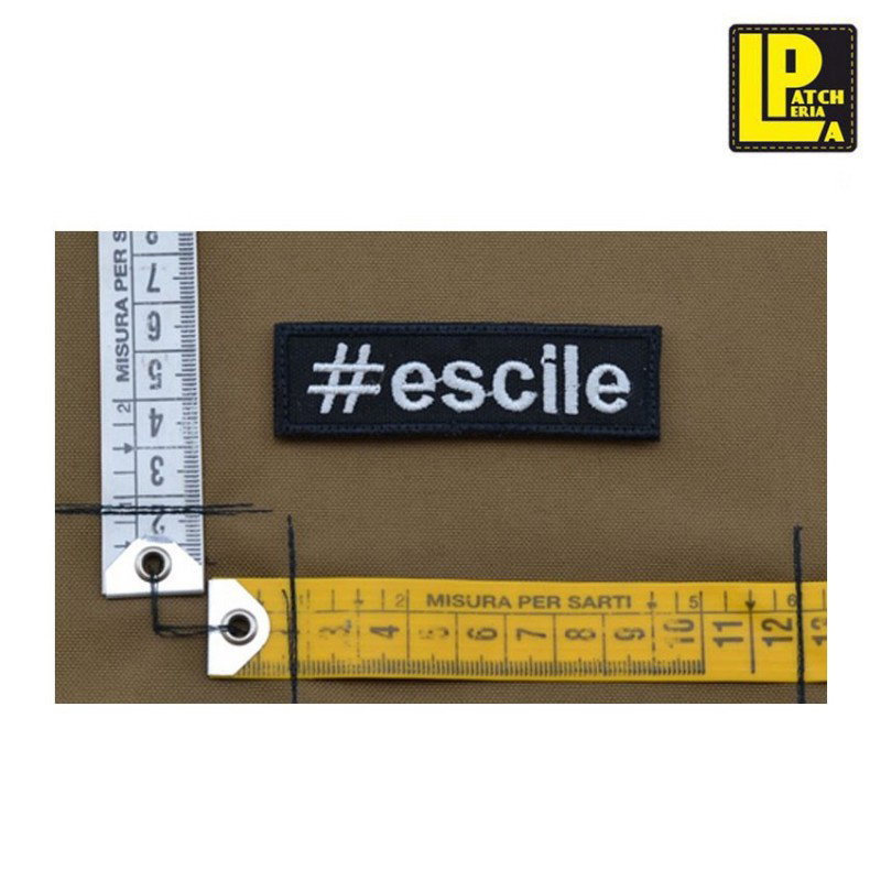 Military morale patch ricamata escile patcheria (lp-prc487)