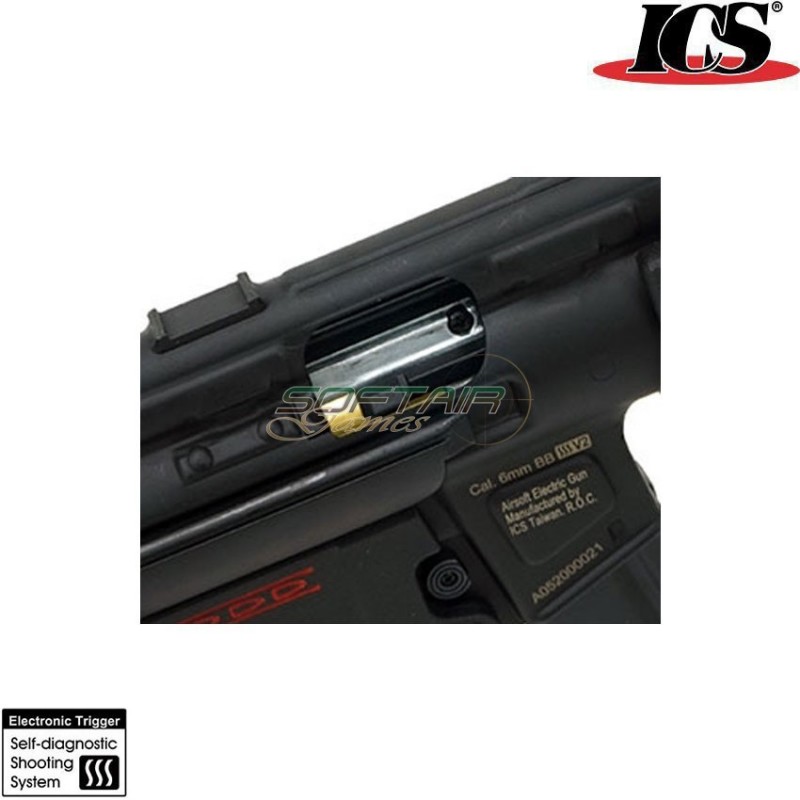 Electric rifle ces-p mp5 mx5-p a5 s3 calcio retrattile black ics (ics-211s3)
