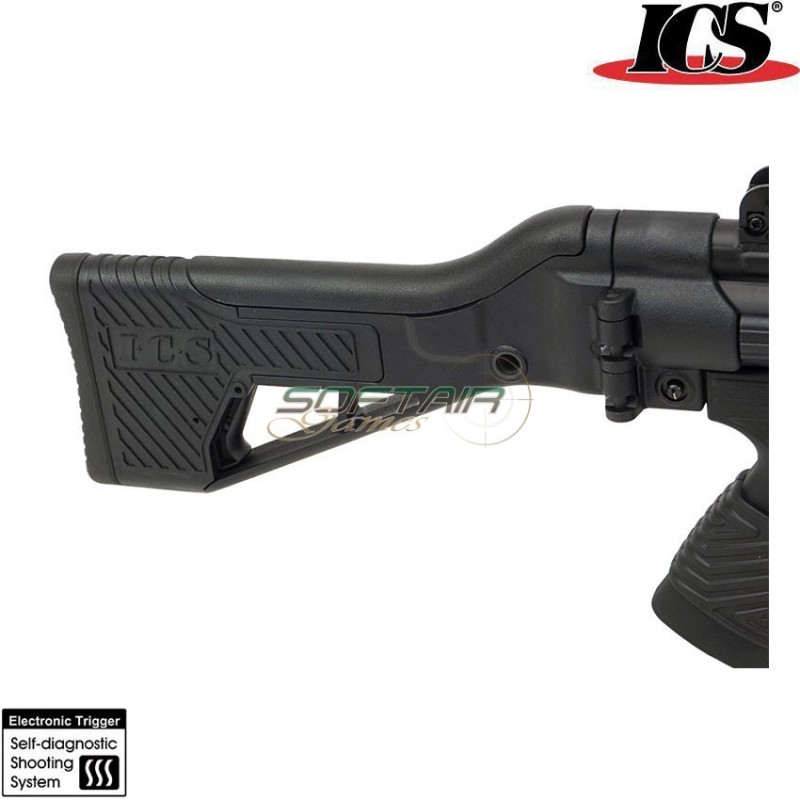 Electric rifle ces-p mp5 mx5-p ms1 s3 calcio sfs black ics (ics-212s3)