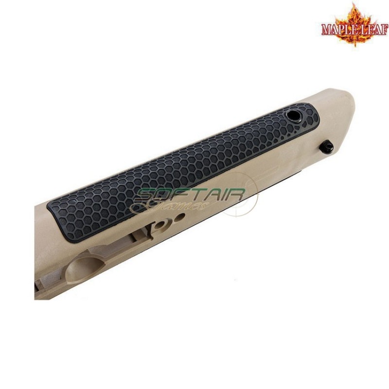 Stock set mlc-s1 black for spring rifle for vsr maple leaf (ml-mlc-s1bk)