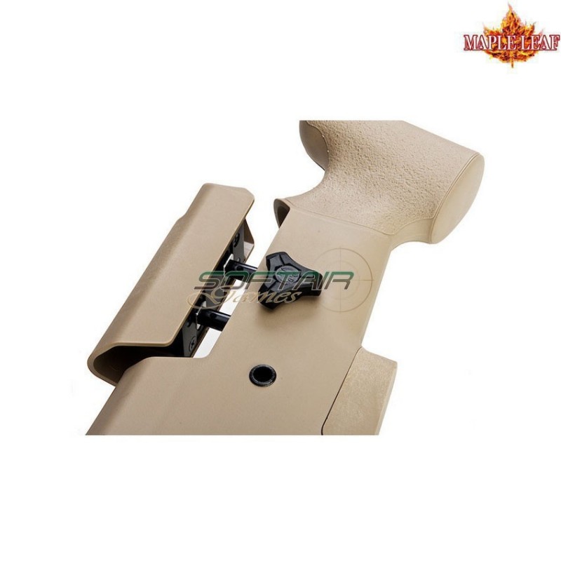 Set calcio mlc-s1 tan rifle per fucile a molla vsr maple leaf (ml-mlc-s1tn)