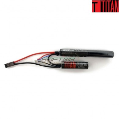 Batteria li-ion 3000mAh 11.1v Nunchuck Tamiya titan power (ttp-1156)