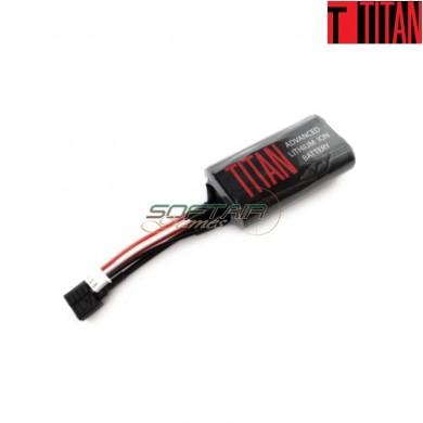 Batteria li-ion 3000mAh 7.4v Brick T-Plug Deans titan power (ttp-1183)