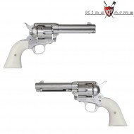 Revolver a gas saa.45 peacemaker 4" silver king arms (ka-110795)