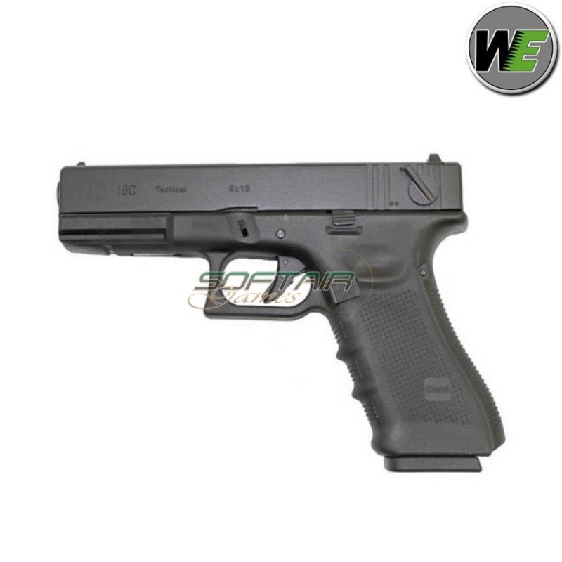 Pistola gas glock g18 gen.4 black usa flag we (we-00099-usa)