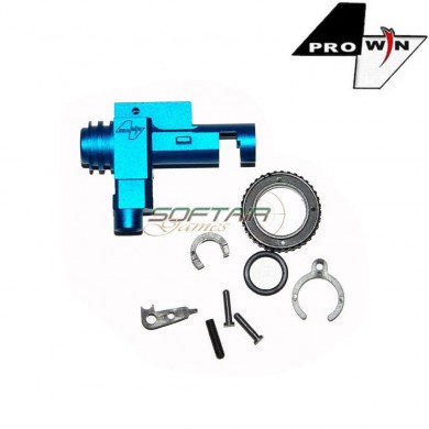 Gruppo hop up in alluminio cnc per aeg m4 prowin (pw-pw0004)