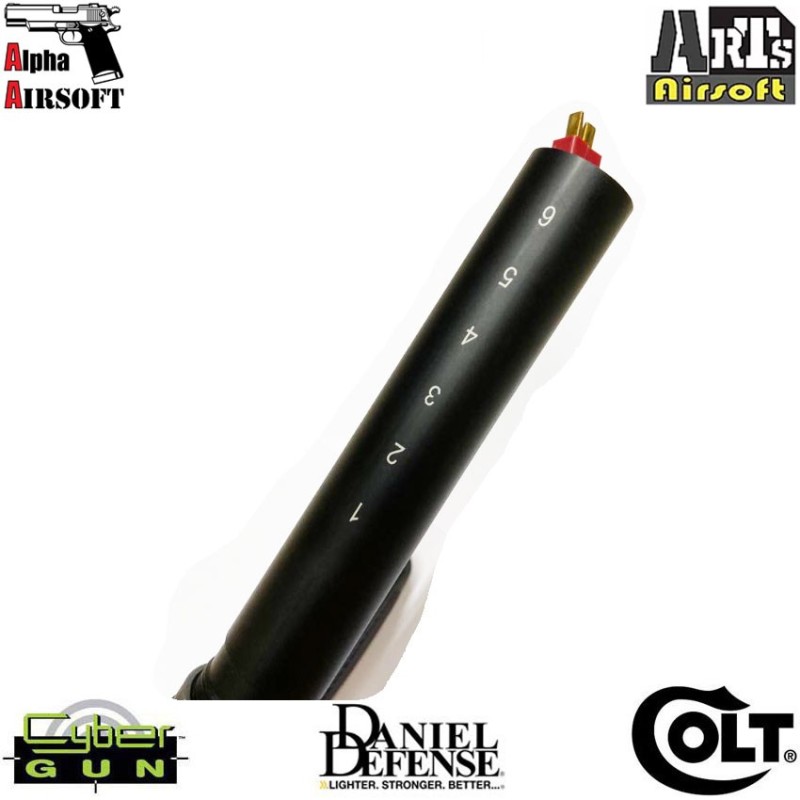 Fucile elettrico ptw mk18 mod1 dual tone daniel defense alpha airsoft colt arts airsoft (180874)