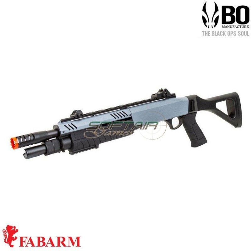 Fucile A Molla Pompa Fabarm Stf/12-11 Compact Grey Bo Manufacture (bo-lr3006gr)
