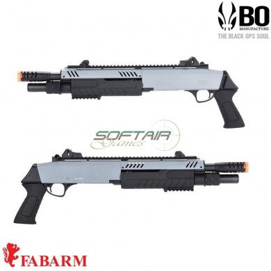 Fucile A Molla Pompa Fabarm Stf/12-11 Short Grey Bo Manufacture (bo-lr3007gr)