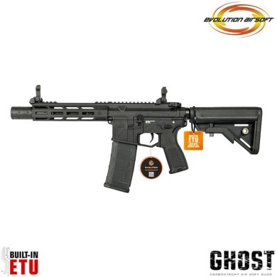 Fucile elettrico Ghost S EMR S black Carbontech ETU evolution airsoft (ea-ec33ar-etu)