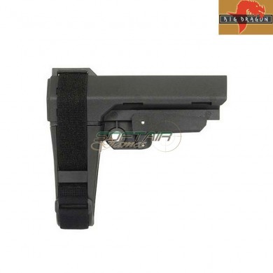 Calcio minimalist sba3 style stabilizing black big dragon (bd-3675)