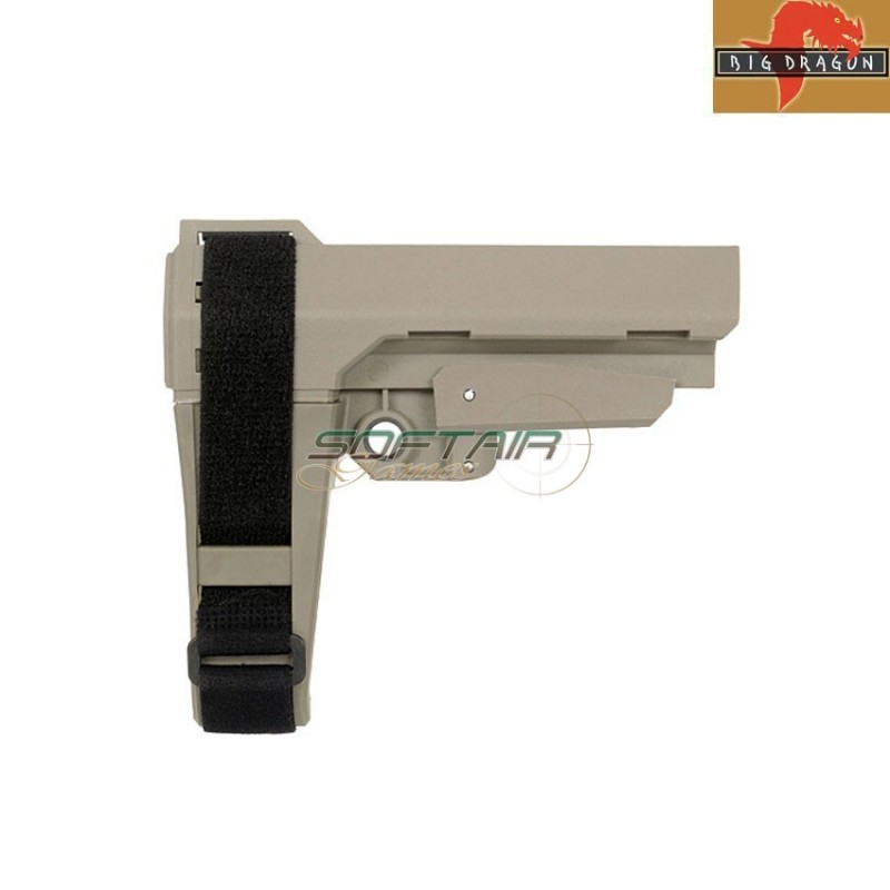 Calcio minimalist sba3 style stabilizing tan big dragon (bd-3675c)