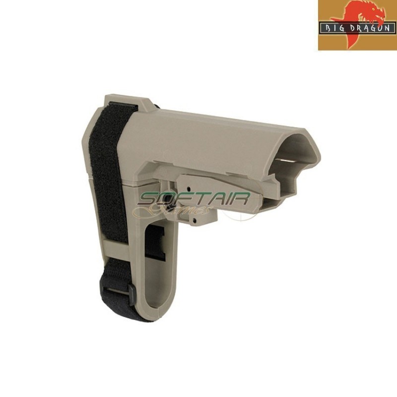 Calcio minimalist sba3 style stabilizing tan big dragon (bd-3675c)