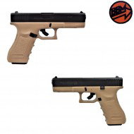 Blank Pistol Gap Tan/Black Caliber 8 Bruni (br-1400bt)
