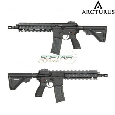 Electric rifle gr16 mod5 416 a5 style full metal black arcturus (at-ht01-bk)