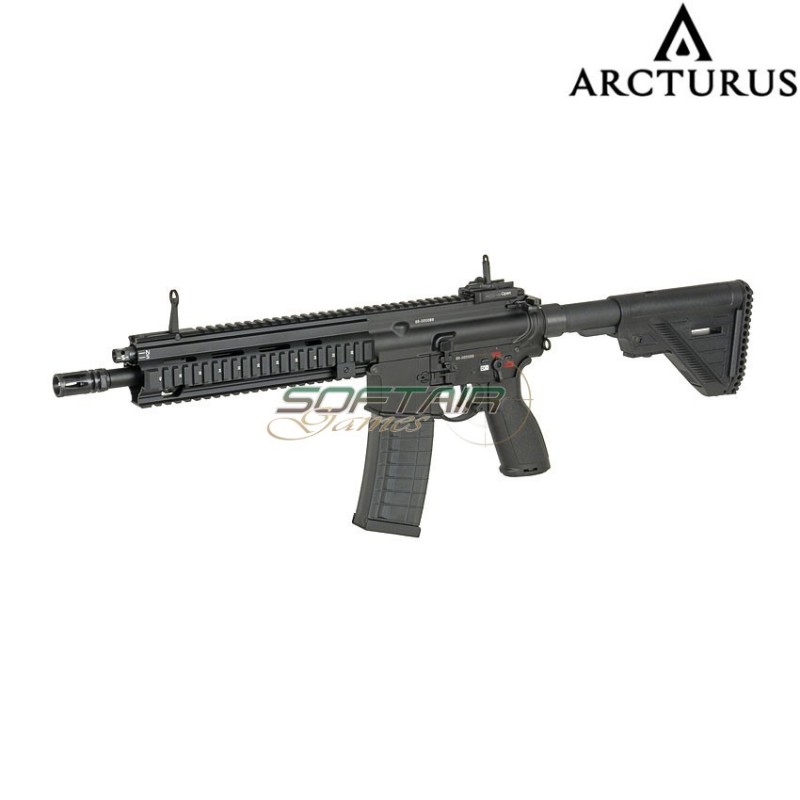 Electric rifle gr16 mod5 416 a5 style full metal black arcturus (at-ht01-bk)