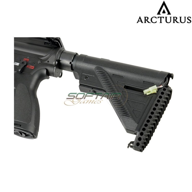 Electric rifle gr16 mod5 416 a5 style full metal black arcturus (at-ht01-bk)